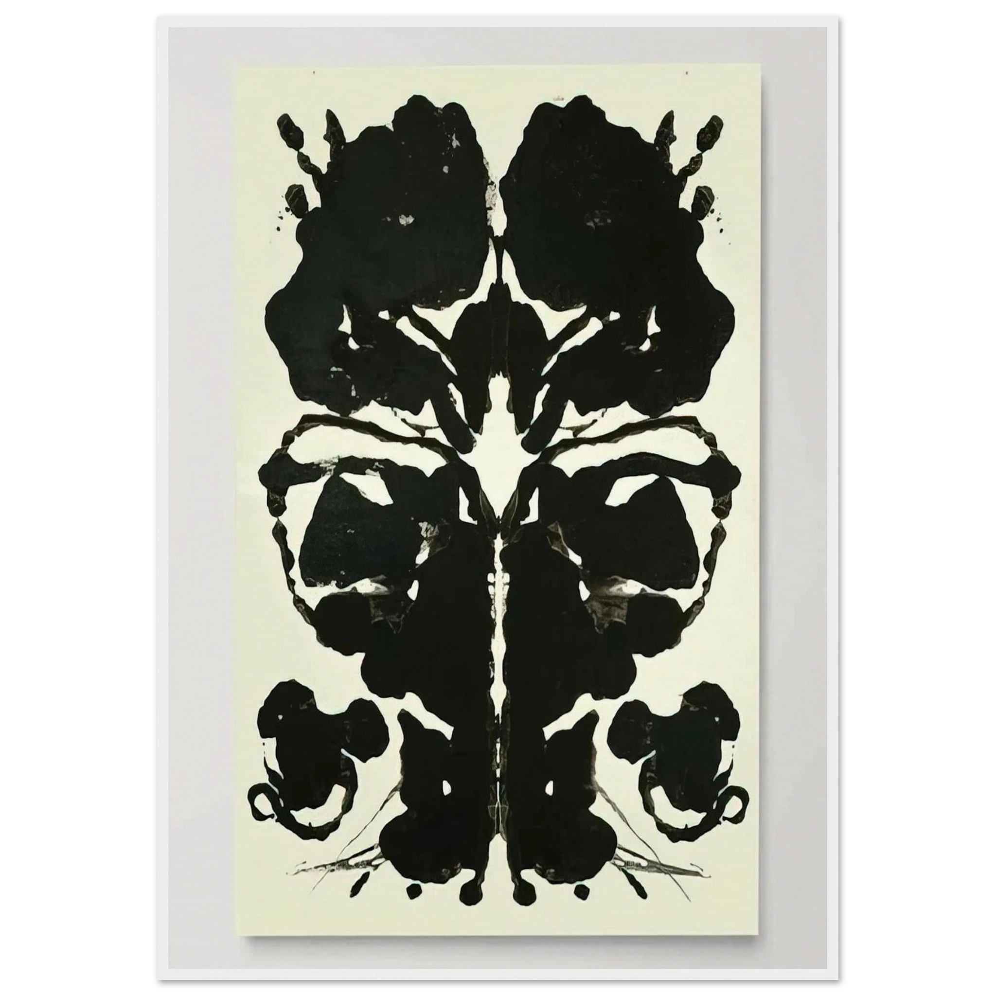 Rorschach Framed Poster | Andy Warhol Framed Prints Wall Art | Andy Warhol Prints