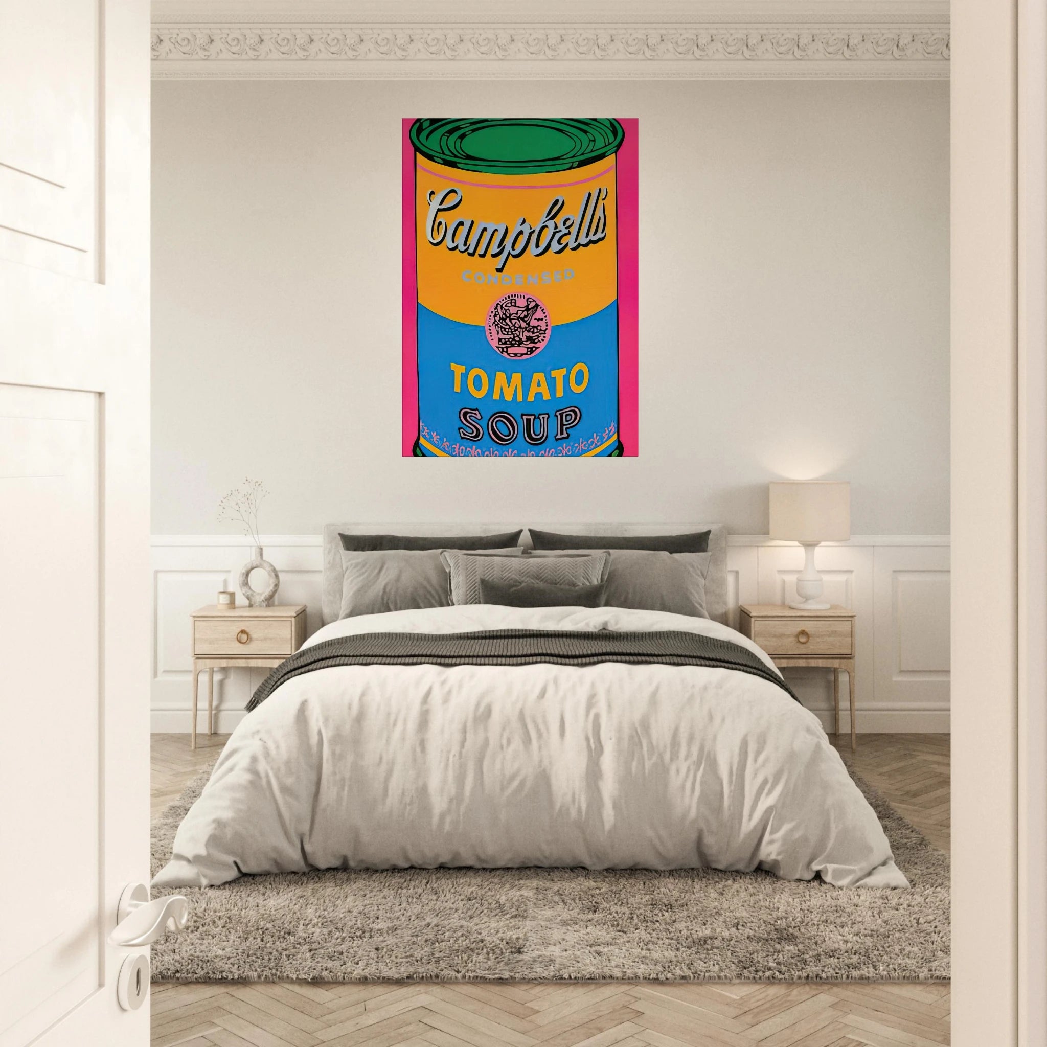 Campbell's Soup Can  Canvas | Andy Warhol Canvas | Andy Warhol Prints