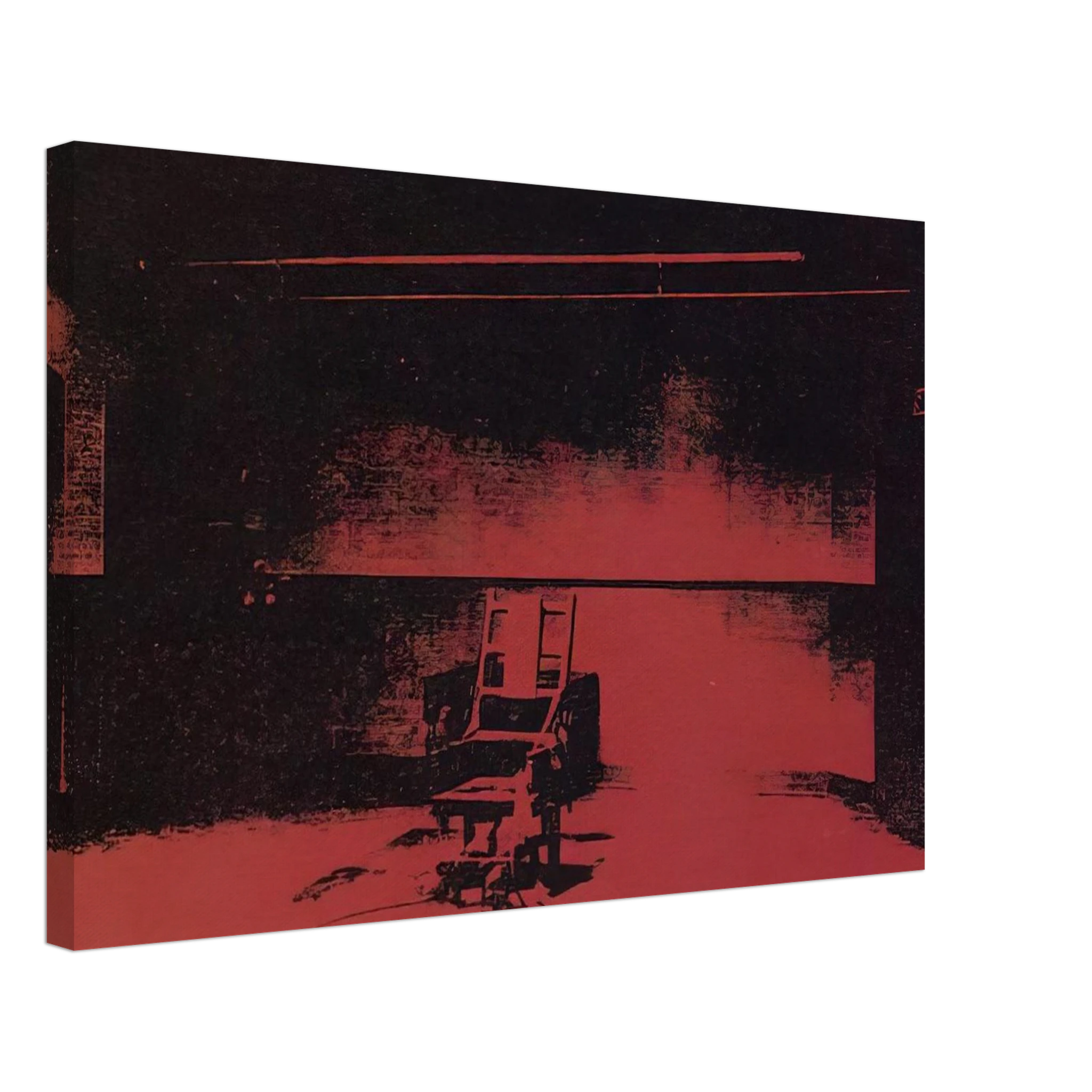 Early electric chair Canvas | Andy Warhol Canvas | Andy Warhol Prints