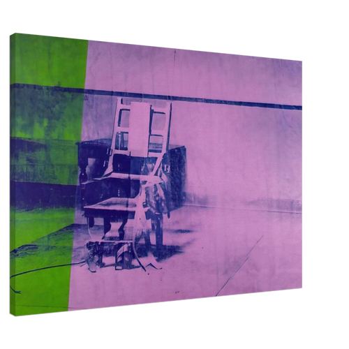 Big electric chair Canvas | Andy Warhol Canvas | Andy Warhol Prints