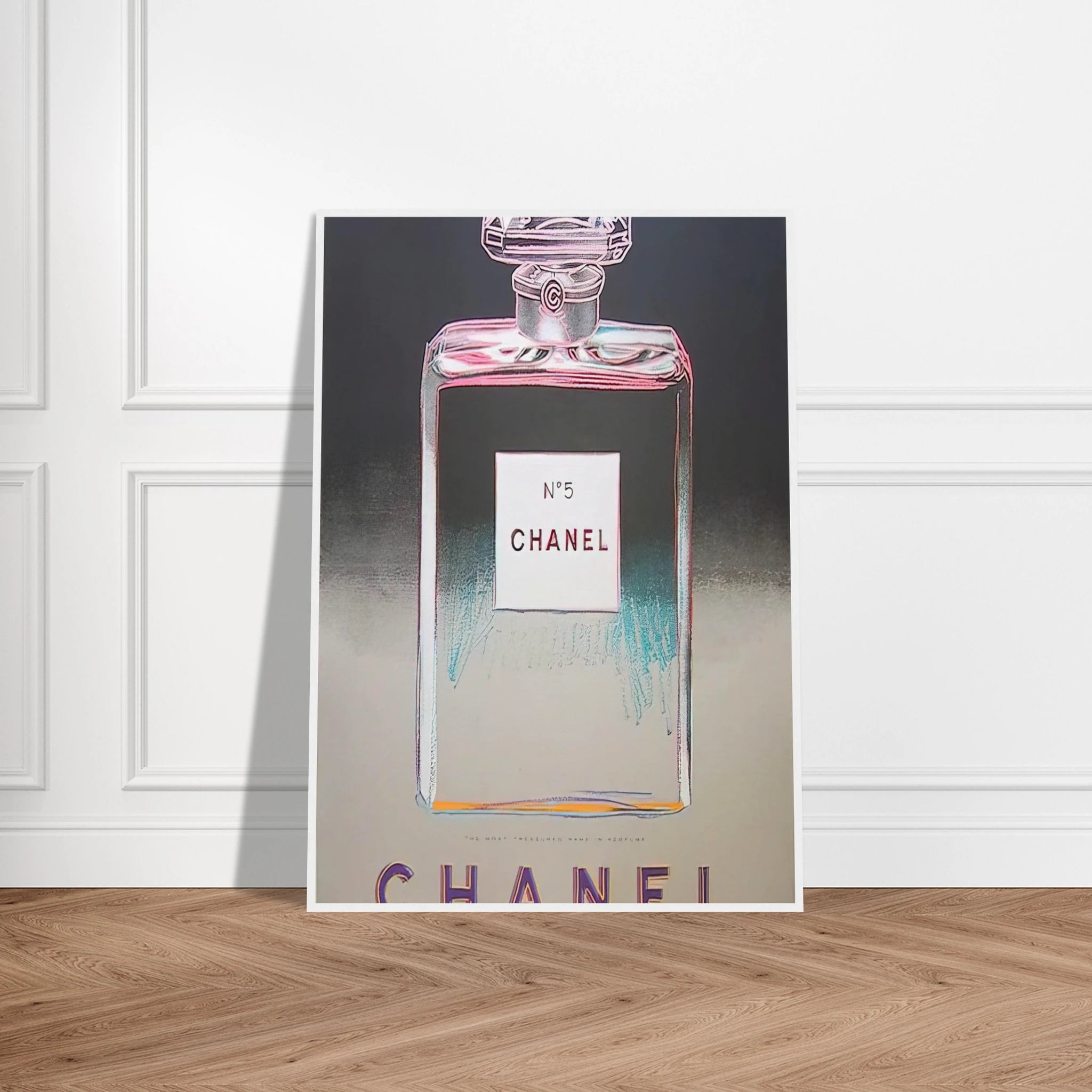Chanel No. 5 Framed Poster | Andy Warhol Framed Prints Wall Art | Andy Warhol Prints