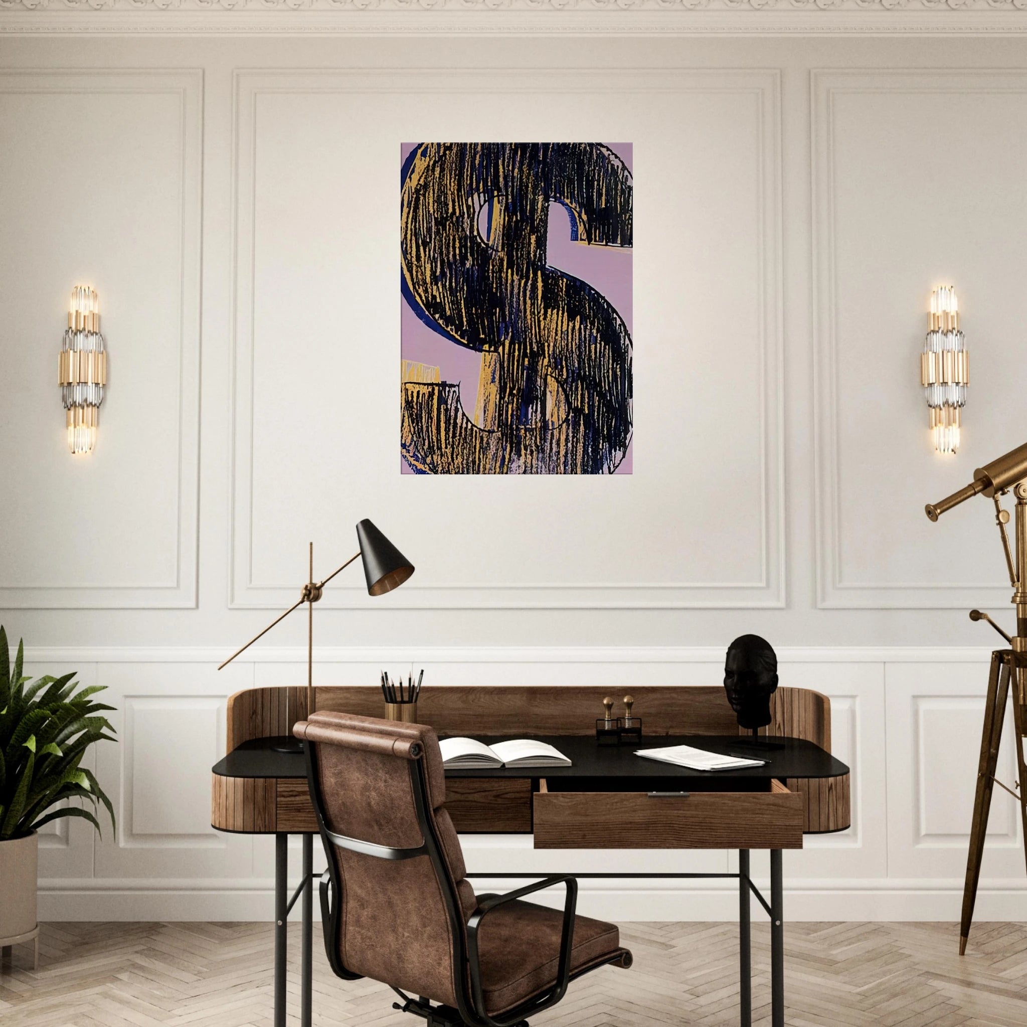 Dollar Sign Canvas | Andy Warhol Canvas | Andy Warhol Prints