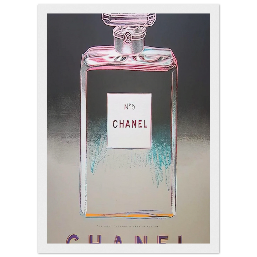 Chanel No. 5 Framed Poster | Andy Warhol Framed Prints Wall Art | Andy Warhol Prints