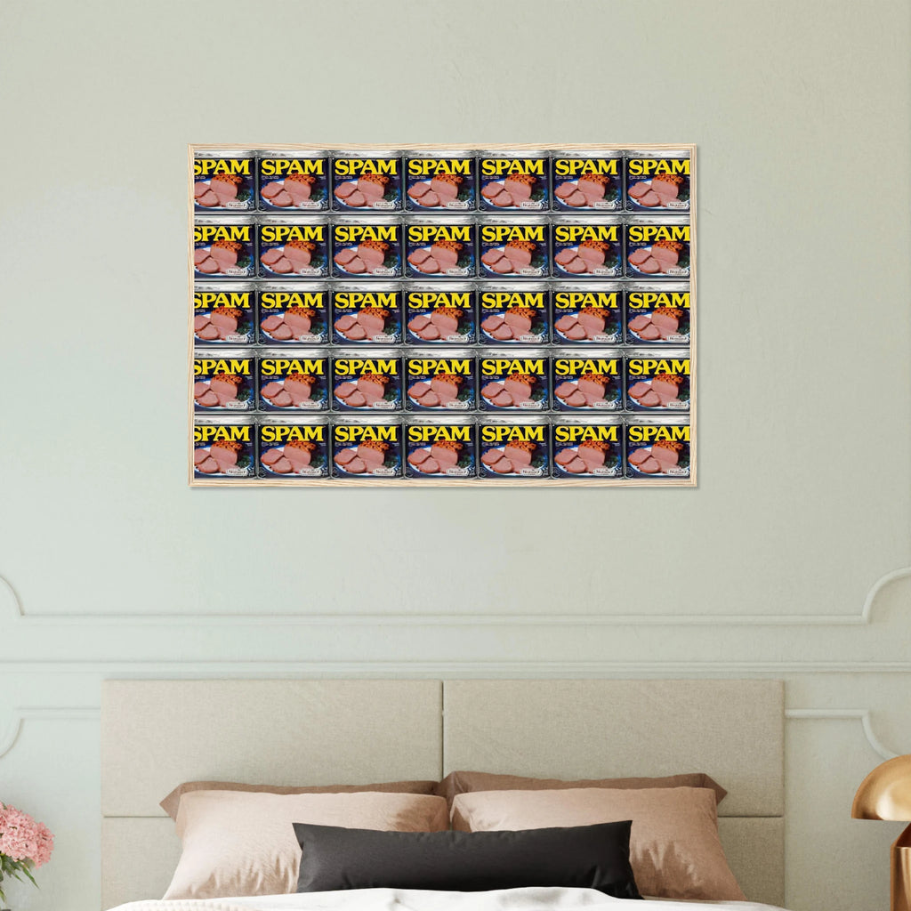 Spam Framed Poster | Andy Warhol Framed Prints Wall Art | Andy Warhol Prints