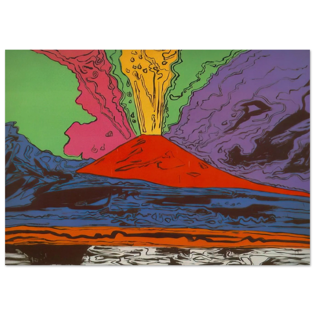 Vesuvius Poster | Andy Warhol Poster | Andy Warhol Prints