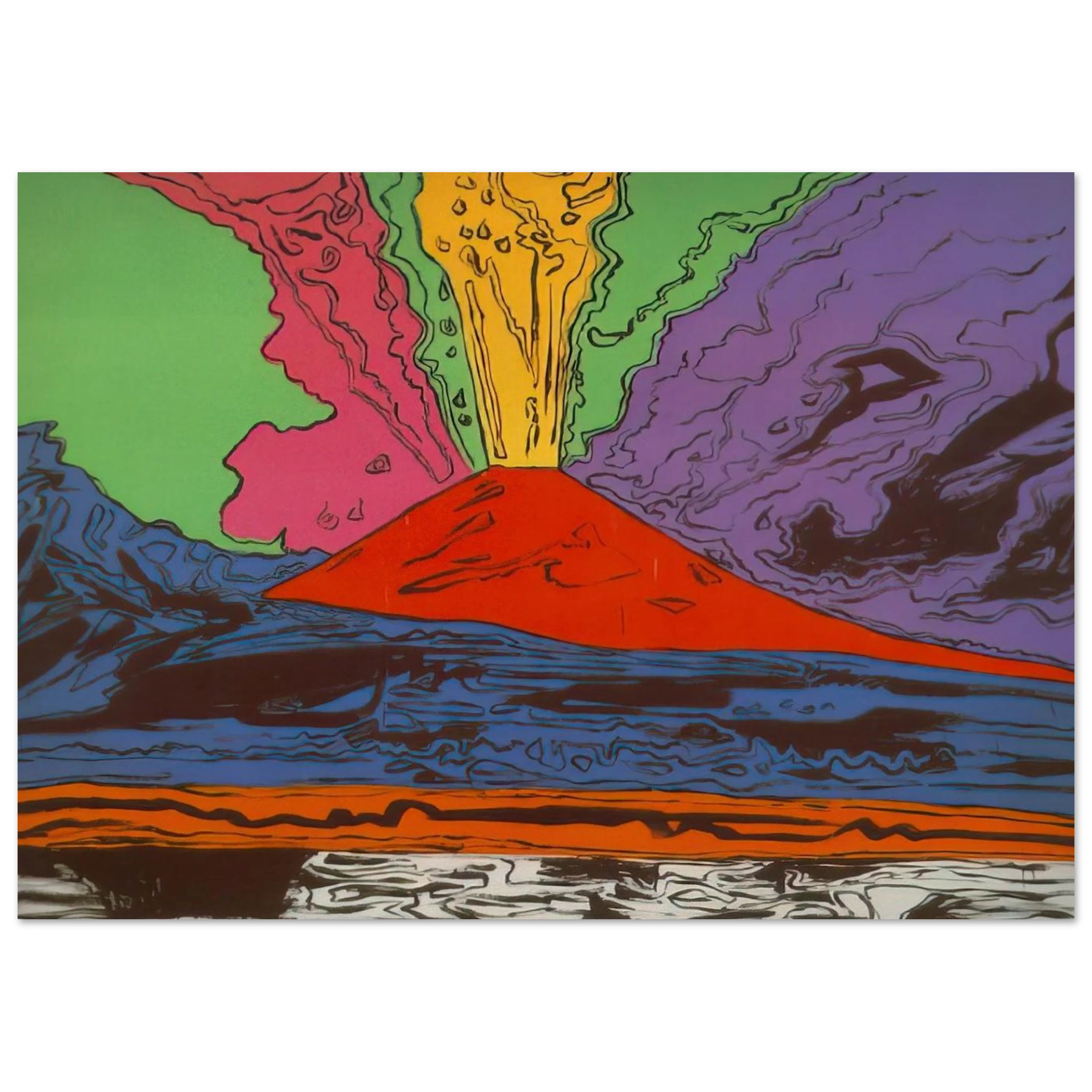 Vesuvius Poster | Andy Warhol Poster | Andy Warhol Prints