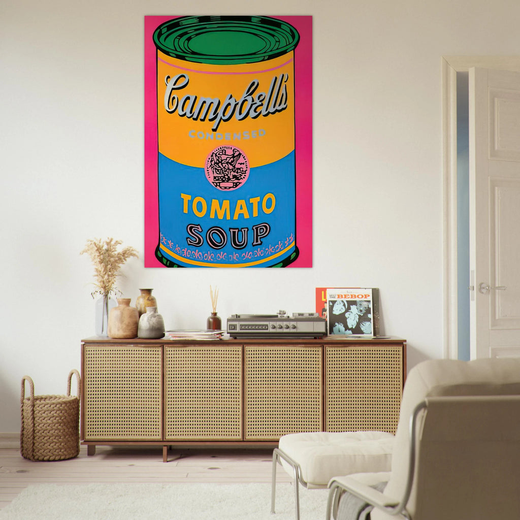 Campbell's Soup Can  Poster | Andy Warhol Poster | Andy Warhol Prints
