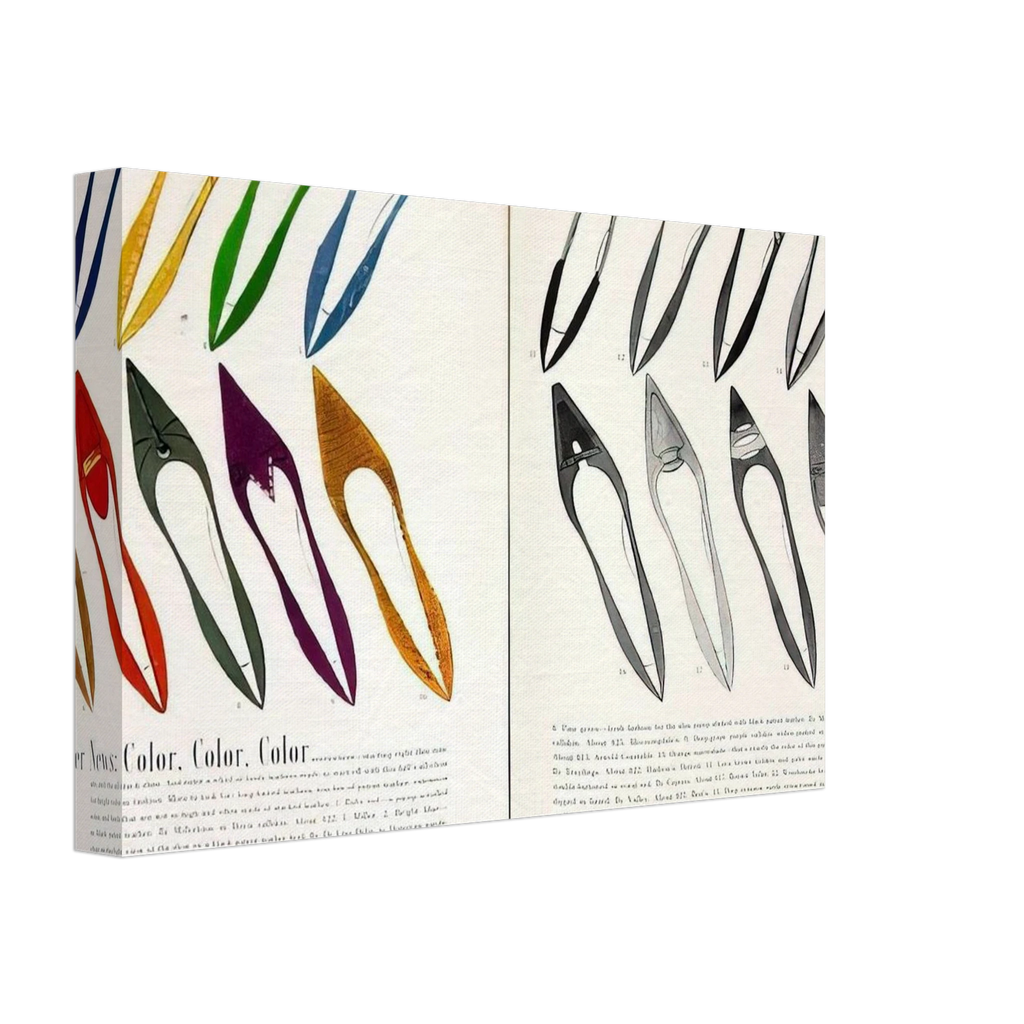 Shoe Advertisement for I.Miller  Harper's Bazzar  Canvas | Andy Warhol Canvas | Andy Warhol Prints