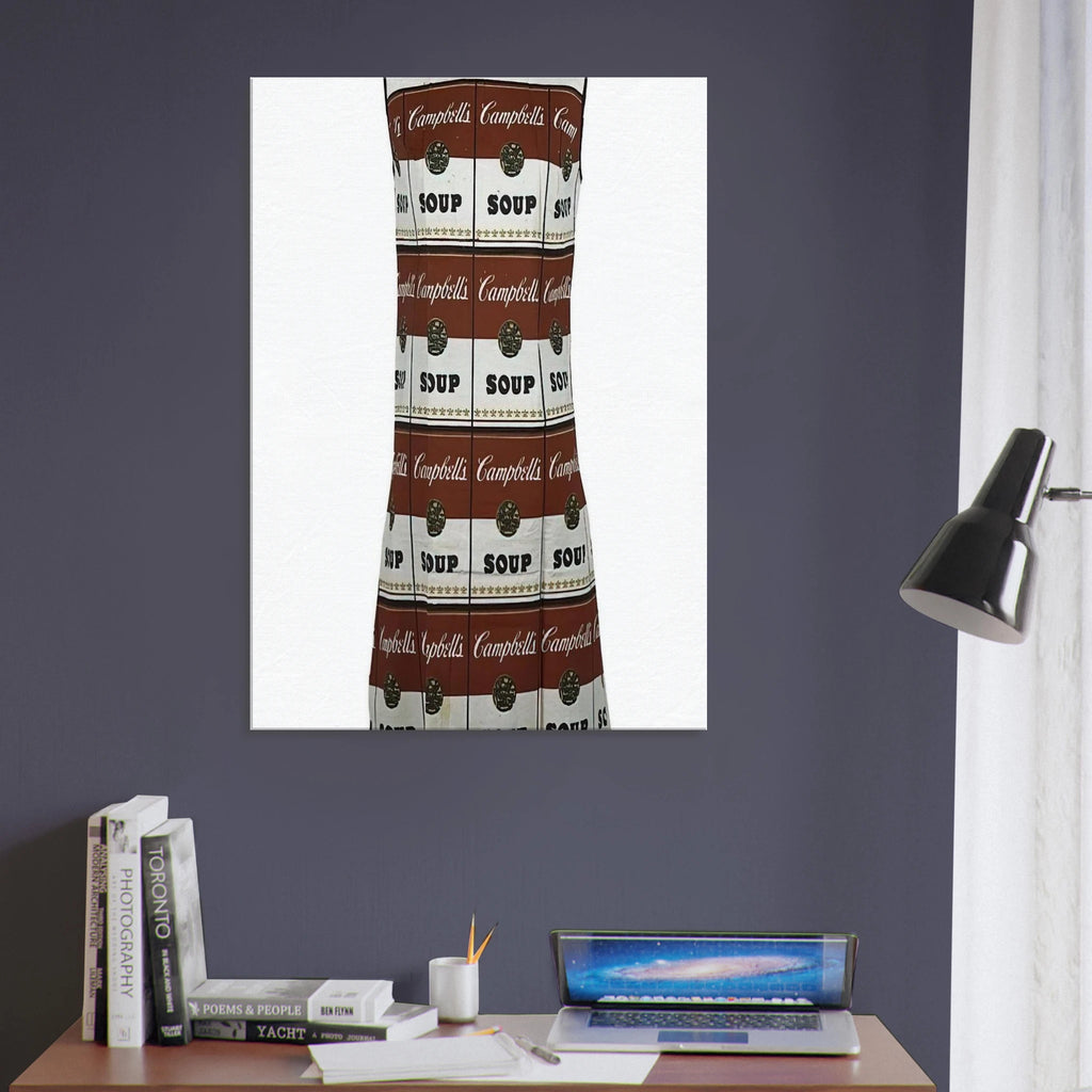 The Souper Dress Canvas | Andy Warhol Canvas | Andy Warhol Prints