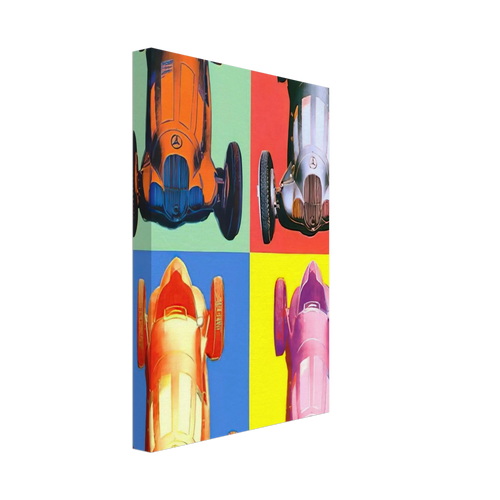 Benz Racing Car Canvas | Andy Warhol Canvas | Andy Warhol Prints