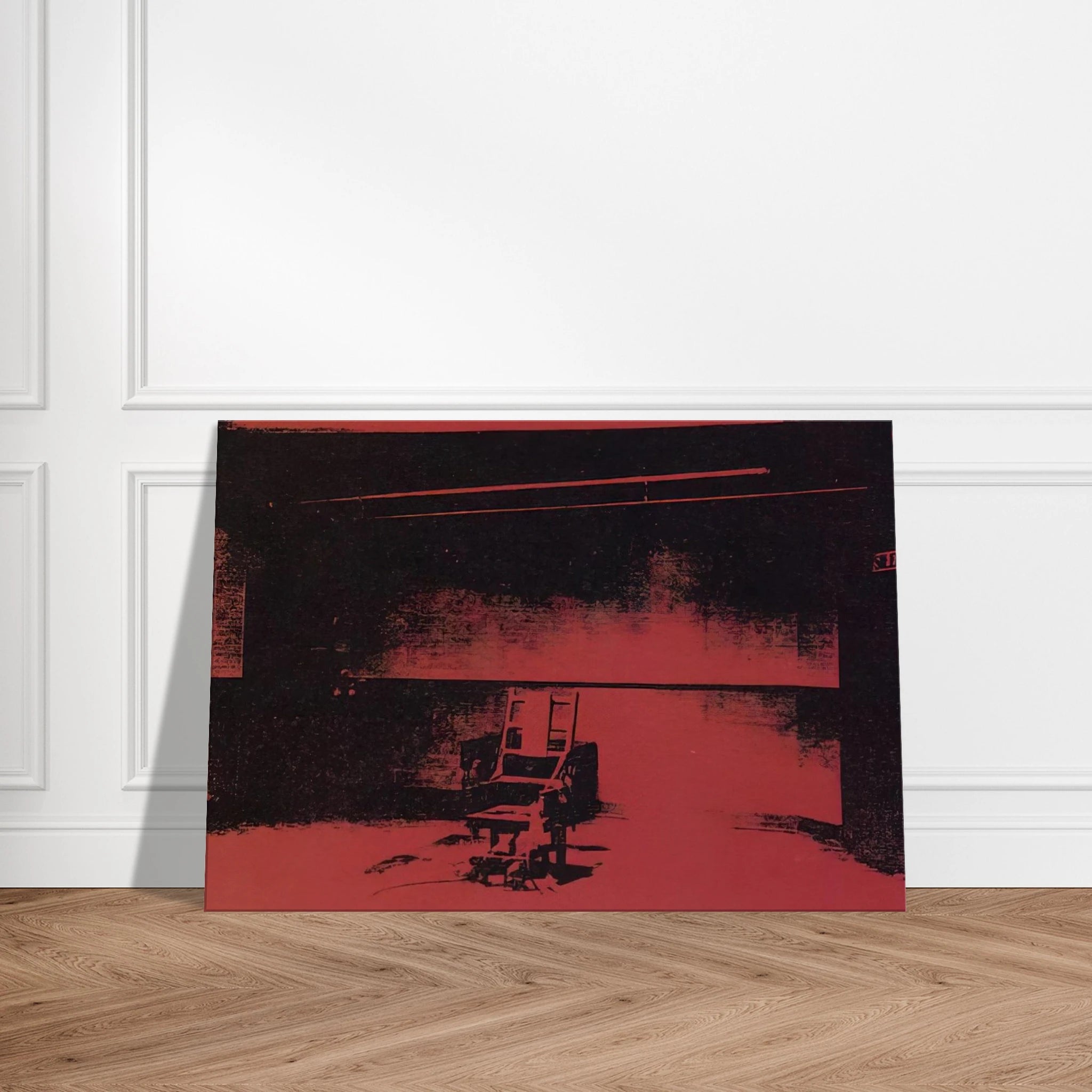 Early electric chair Canvas | Andy Warhol Canvas | Andy Warhol Prints