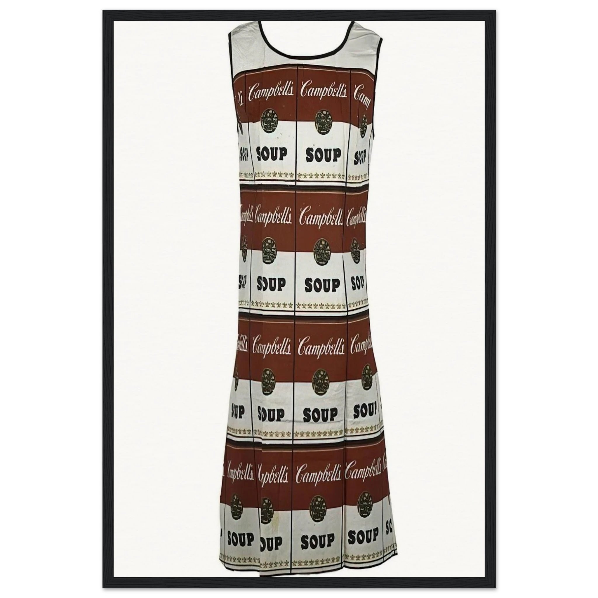 The Souper Dress Framed Poster | Andy Warhol Framed Prints Wall Art | Andy Warhol Prints