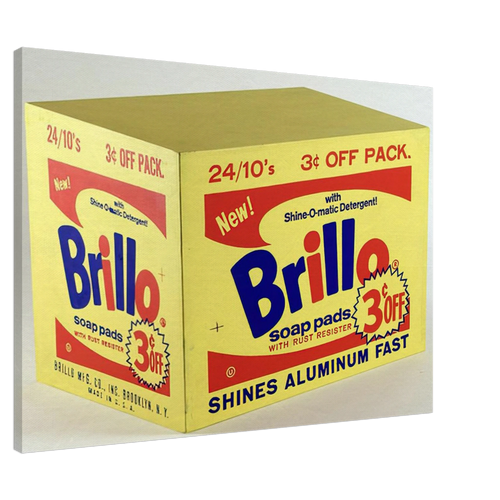 Brillo Box  3c Off  Canvas | Andy Warhol Canvas | Andy Warhol Prints
