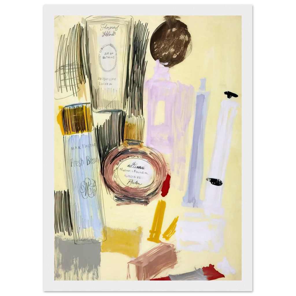 Untitled  Beauty Products  Framed Poster | Andy Warhol Framed Prints Wall Art | Andy Warhol Prints