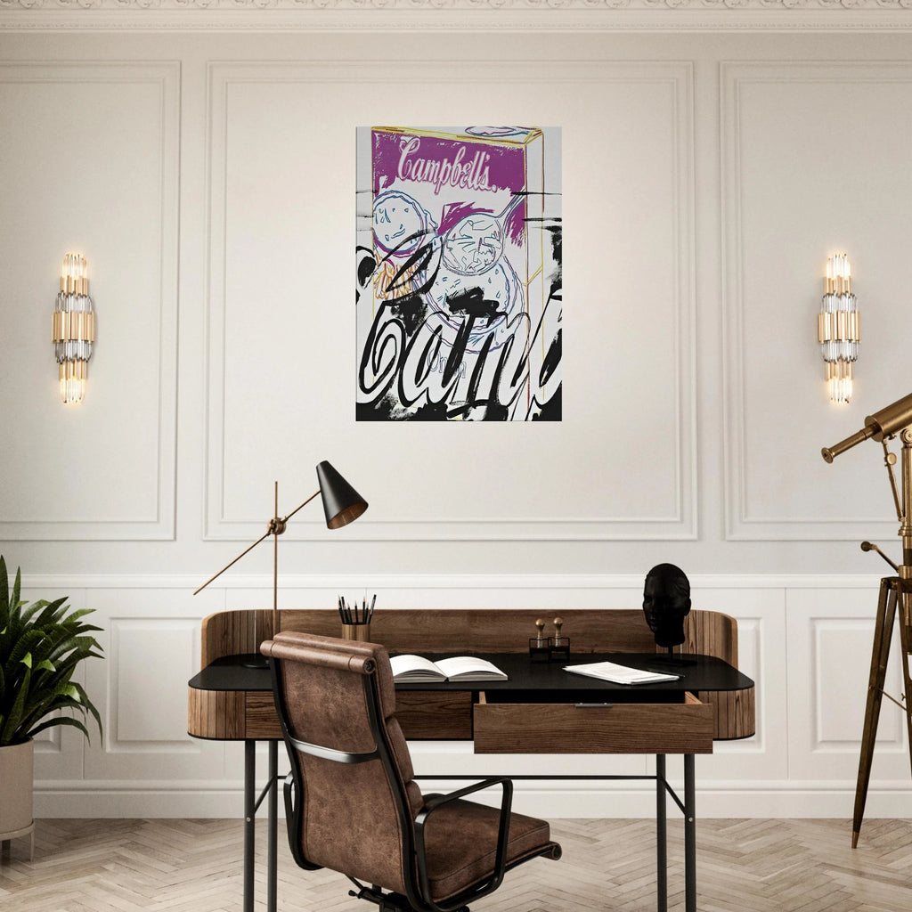 Campell's Onion Soup Box Canvas | Andy Warhol Canvas | Andy Warhol Prints