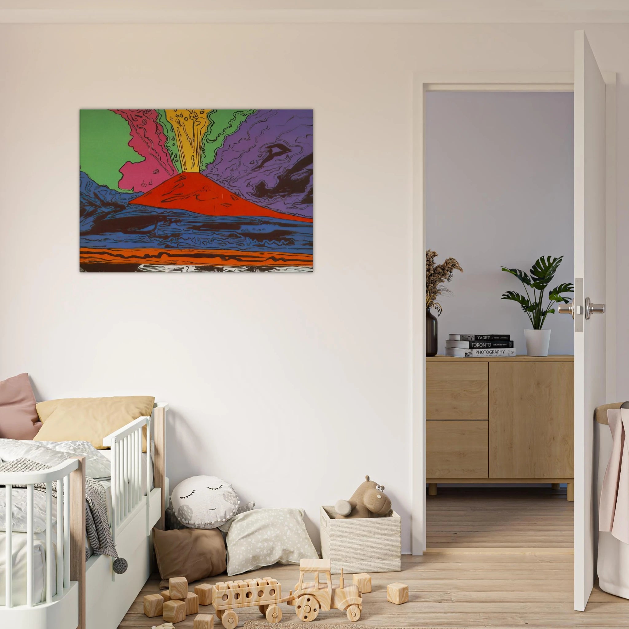 Vesuvius Canvas | Andy Warhol Canvas | Andy Warhol Prints
