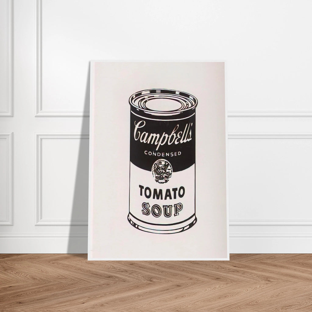 Campbell's Soup Can  Tomato -Retrospective Series Framed Poster | Andy Warhol Framed Prints Wall Art | Andy Warhol Prints