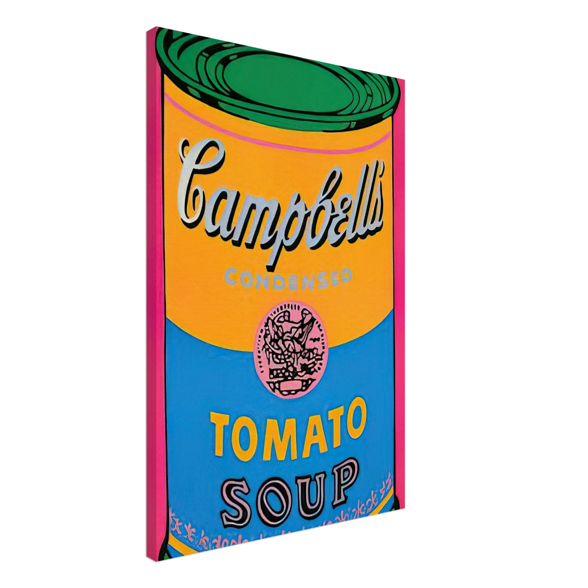 Campbell's Soup Can  Canvas | Andy Warhol Canvas | Andy Warhol Prints