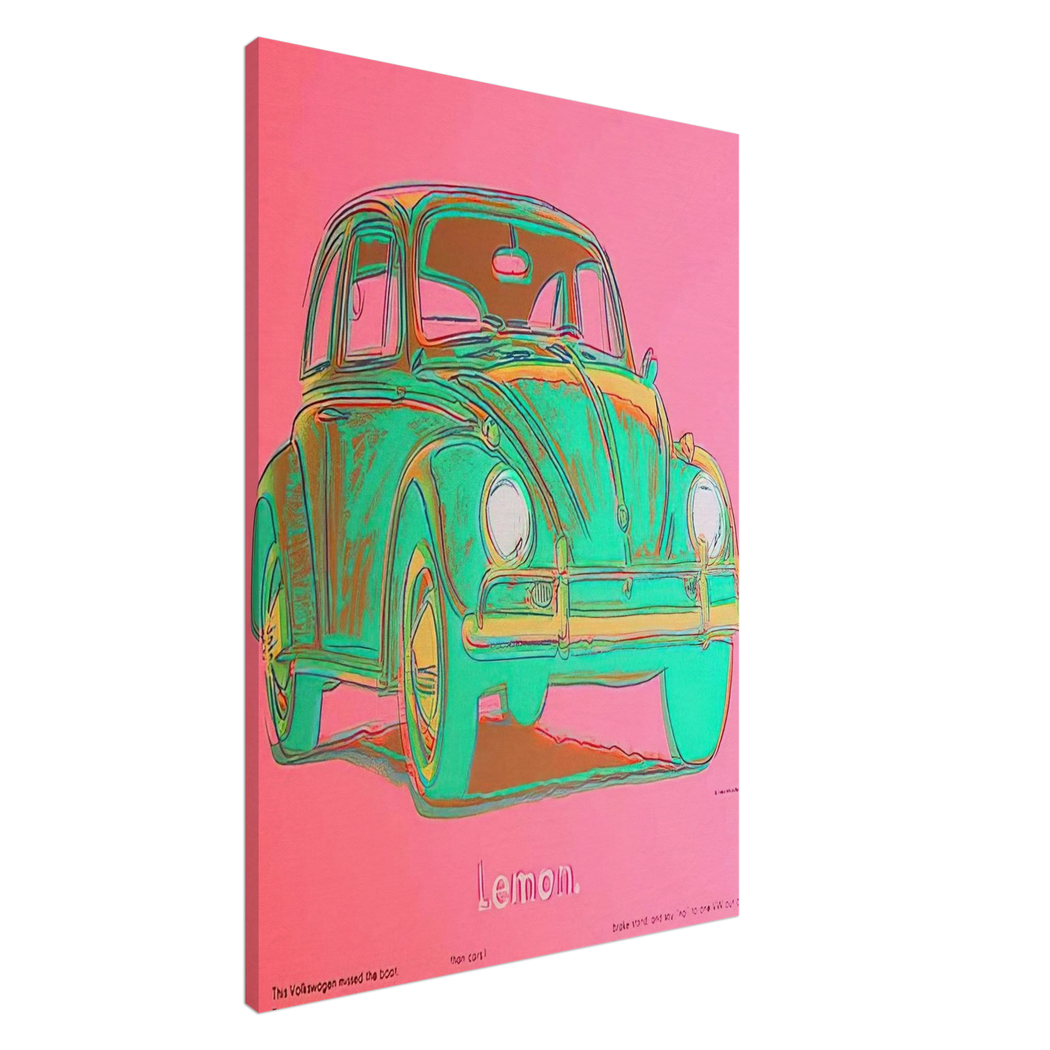 Volkswagen Canvas | Andy Warhol Canvas | Andy Warhol Prints