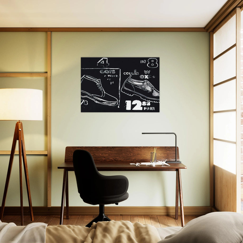 Work Boots Canvas | Andy Warhol Canvas | Andy Warhol Prints