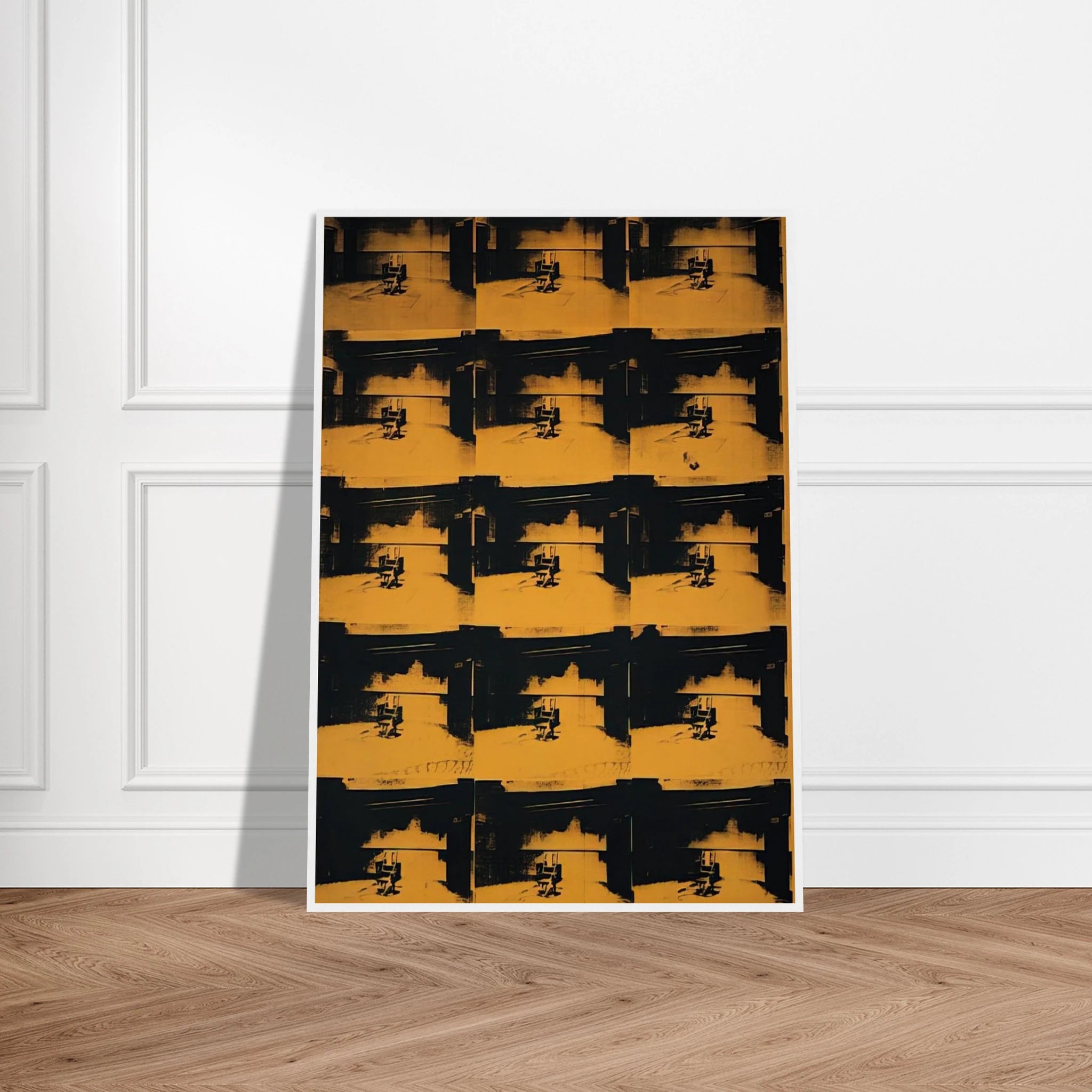 Orange Disaster Framed Poster | Andy Warhol Framed Prints Wall Art | Andy Warhol Prints