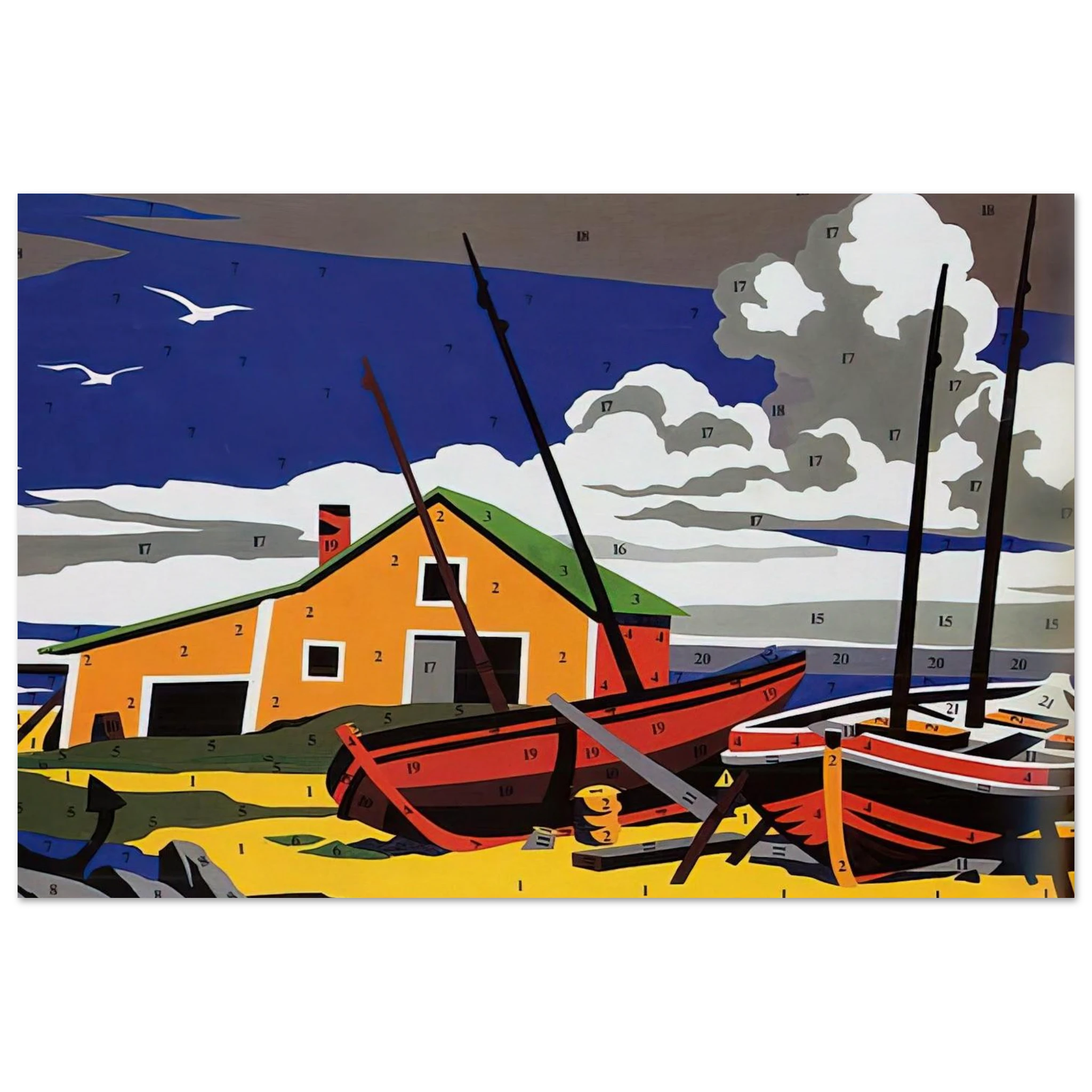 Do It Yourself  Seascape  Poster | Andy Warhol Poster | Andy Warhol Prints