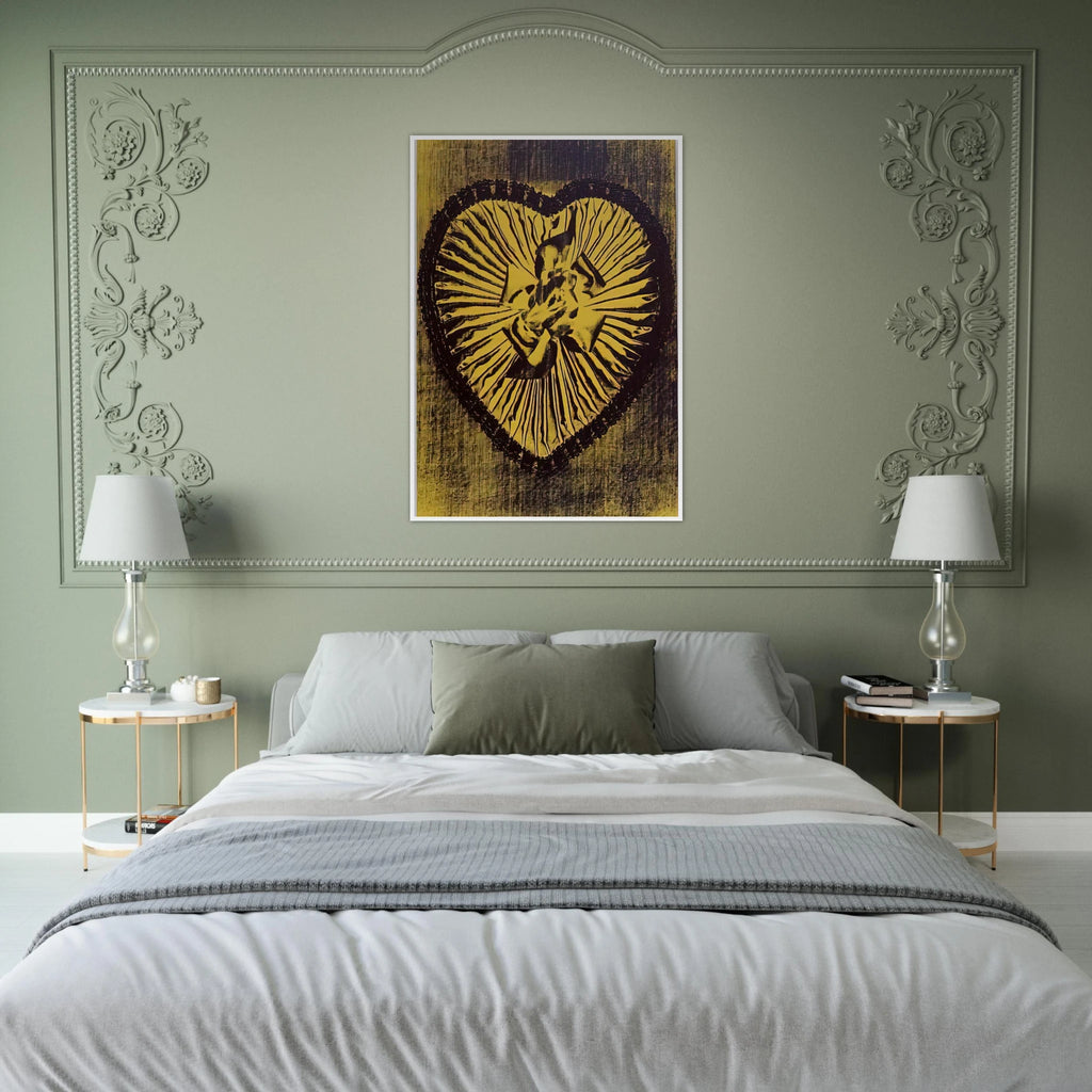 Yellow Candy Box Framed Poster | Andy Warhol Framed Prints Wall Art | Andy Warhol Prints