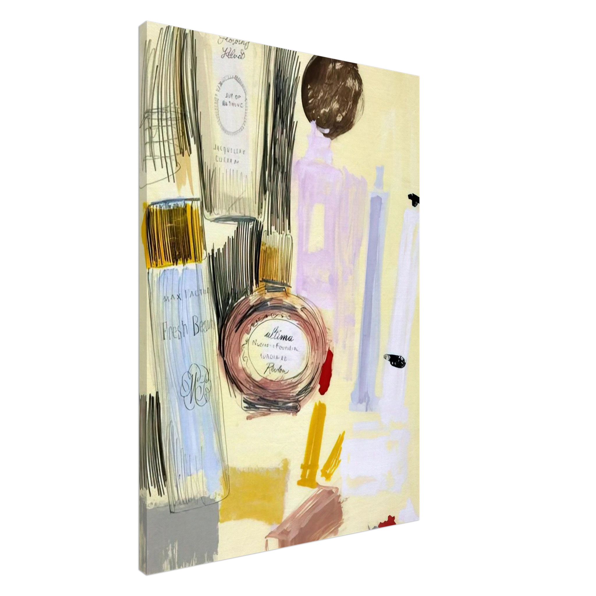 Untitled  Beauty Products  Canvas | Andy Warhol Canvas | Andy Warhol Prints
