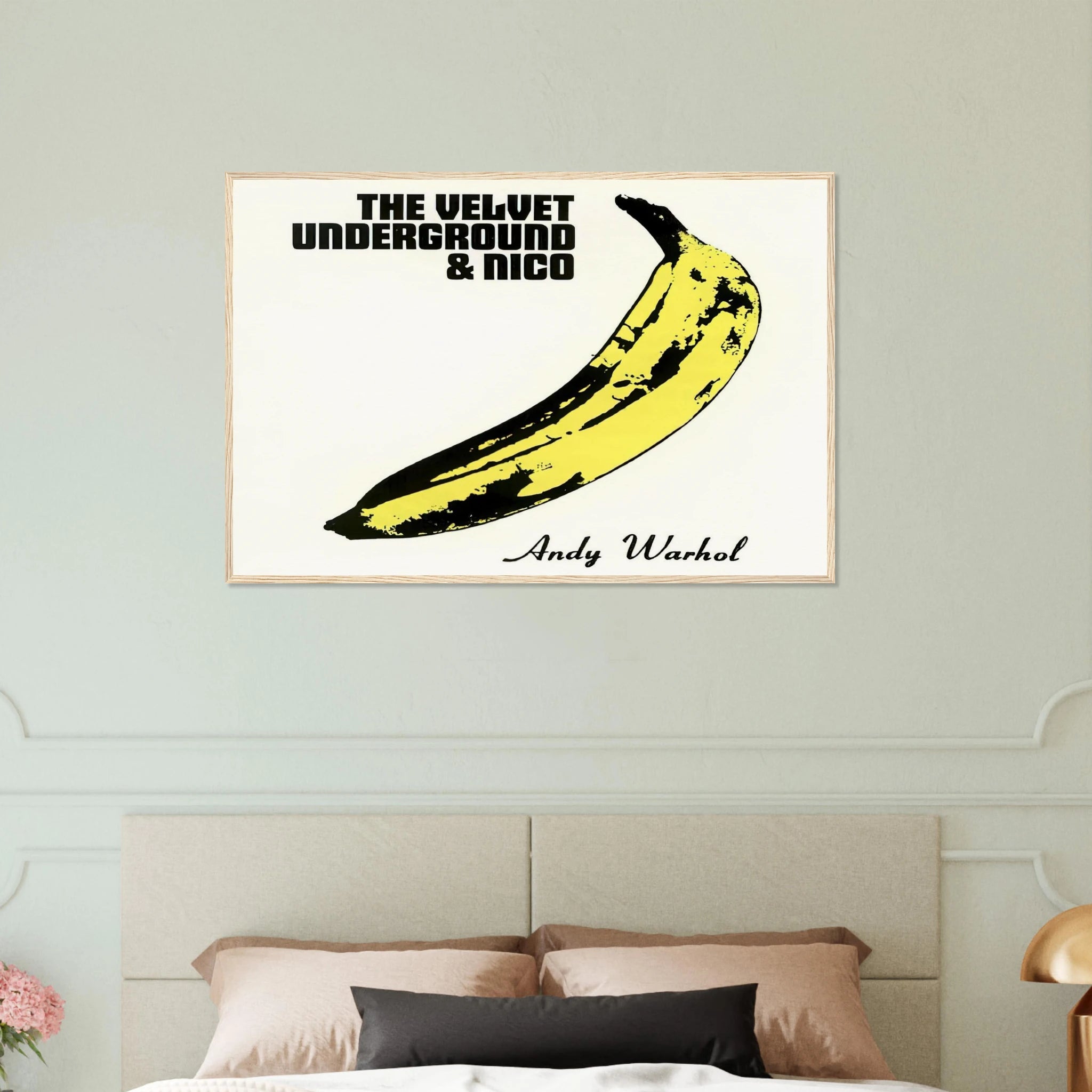 Velvet Underground & Nico Framed Poster | Andy Warhol Framed Prints Wall Art | Andy Warhol Prints