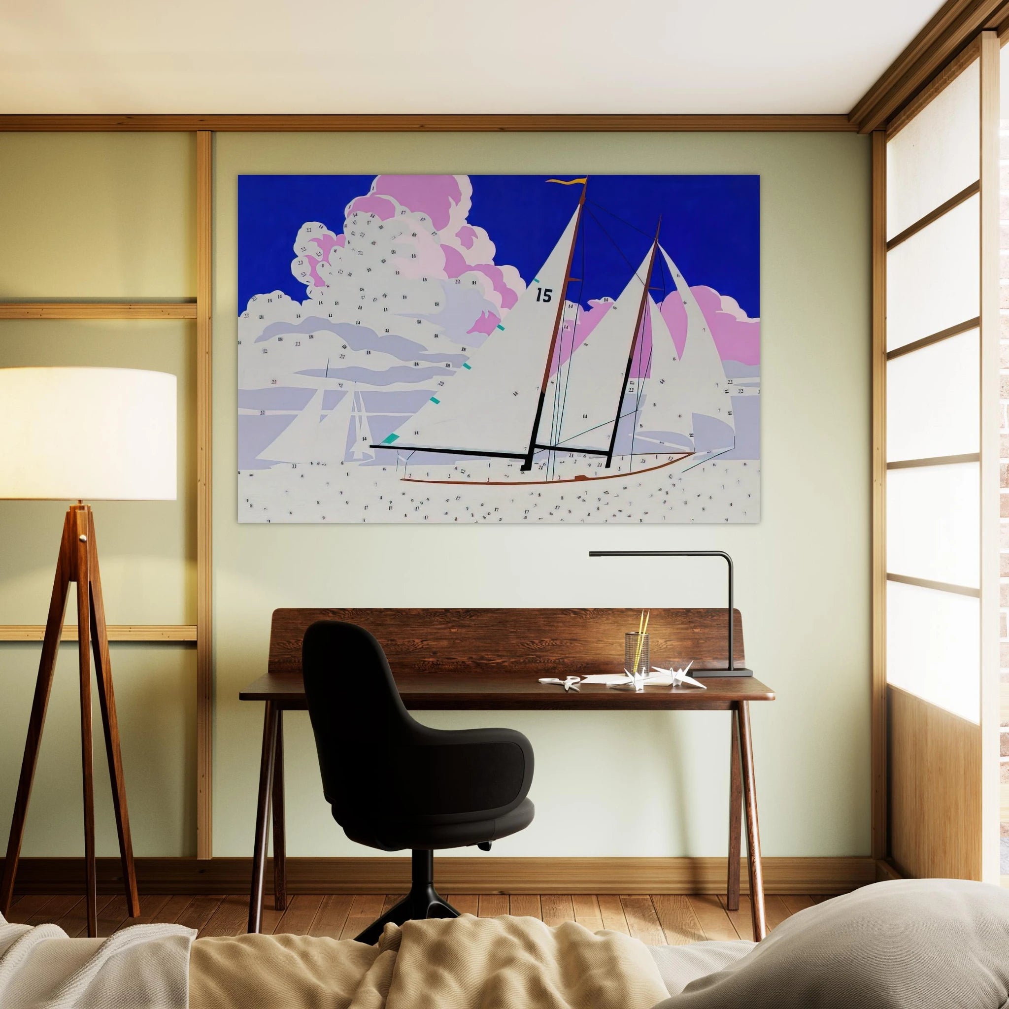 Do It Yourself  Sailboats  Poster | Andy Warhol Poster | Andy Warhol Prints