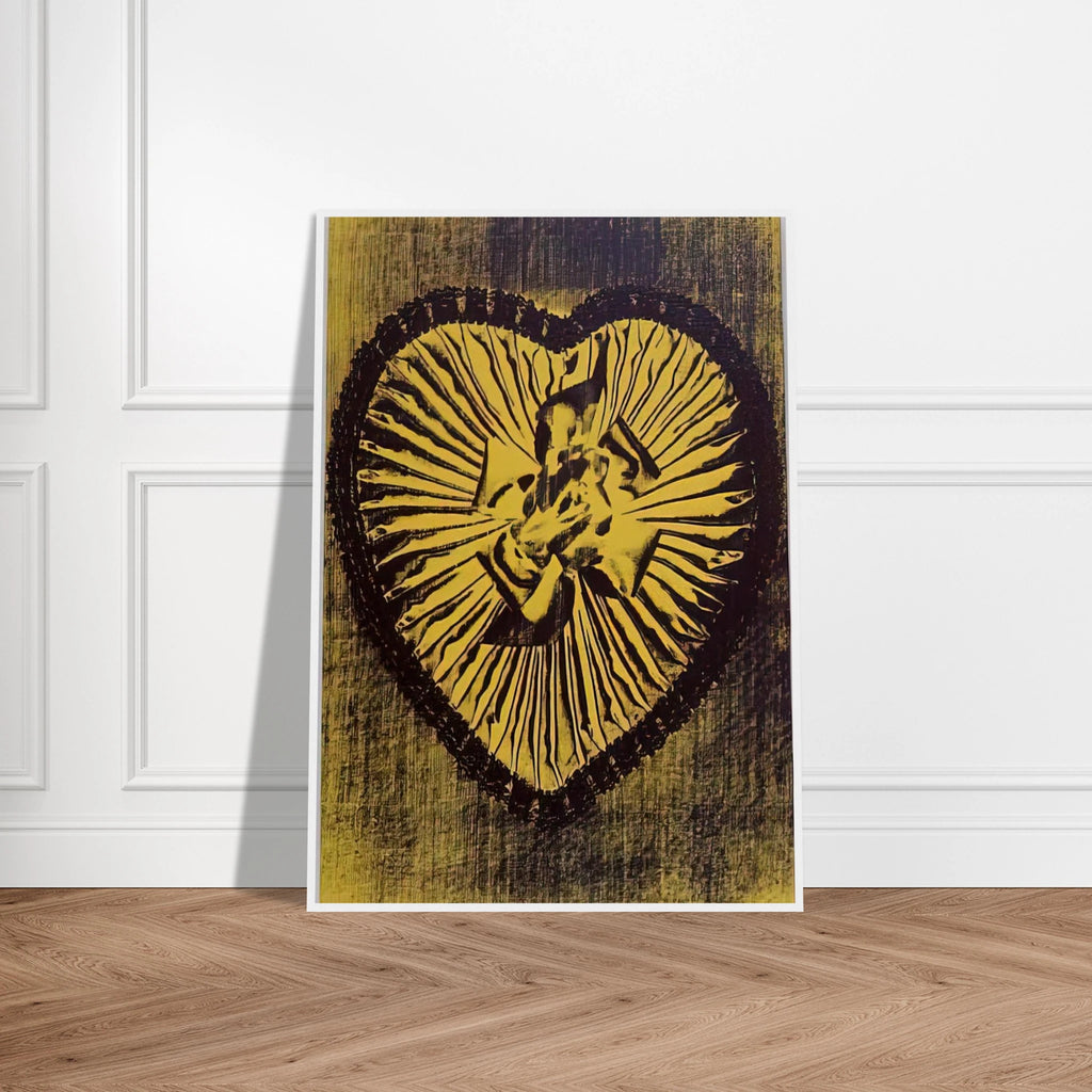 Yellow Candy Box Framed Poster | Andy Warhol Framed Prints Wall Art | Andy Warhol Prints
