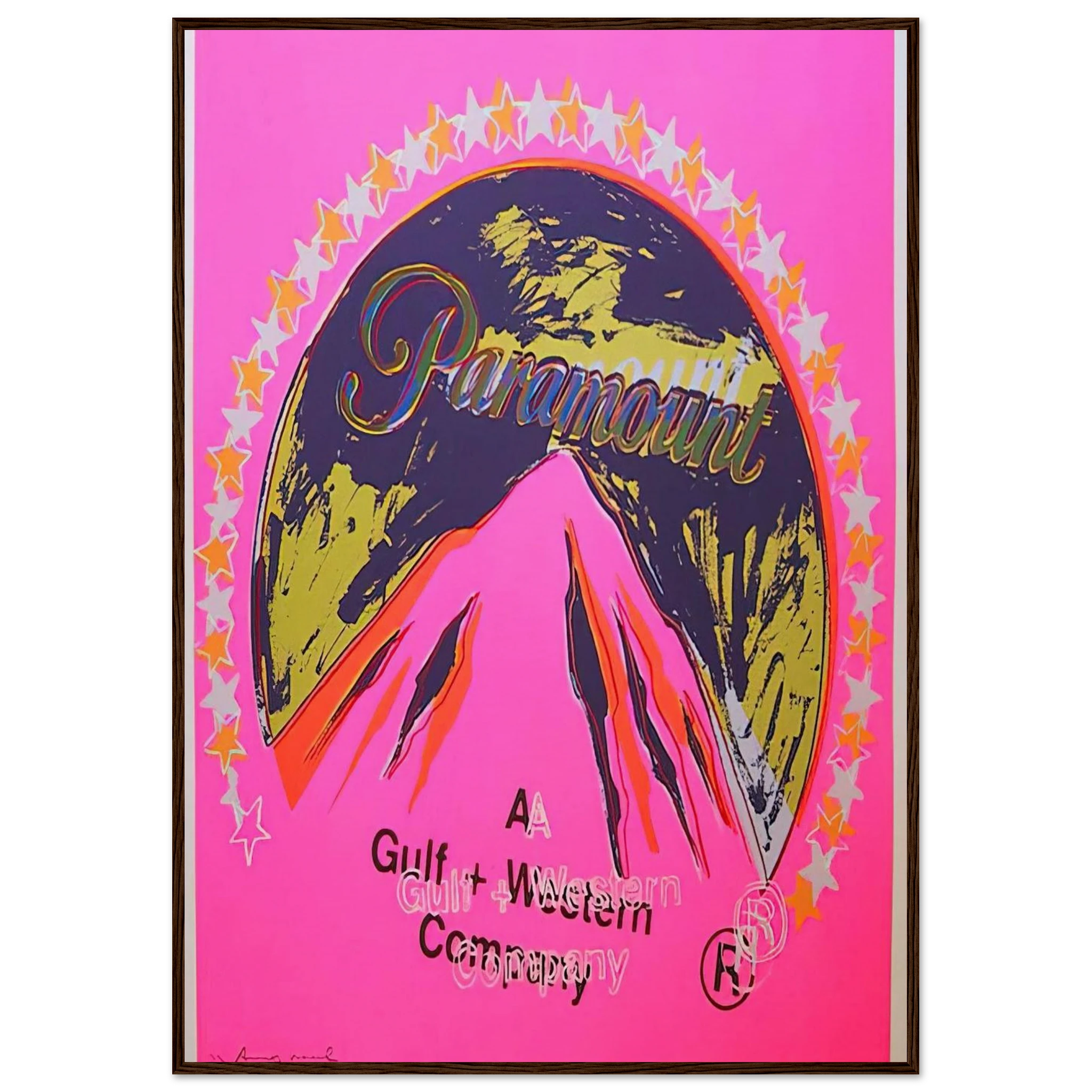 Paramount Framed Poster | Andy Warhol Framed Prints Wall Art | Andy Warhol Prints