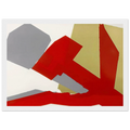 Hammer and Sickle  Special Edition  Framed Poster | Andy Warhol Framed Prints Wall Art | Andy Warhol Prints
