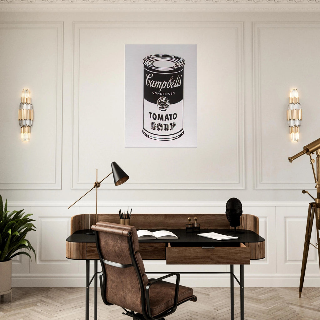Campbell's Soup Can  Tomato -Retrospective Series Canvas | Andy Warhol Canvas | Andy Warhol Prints