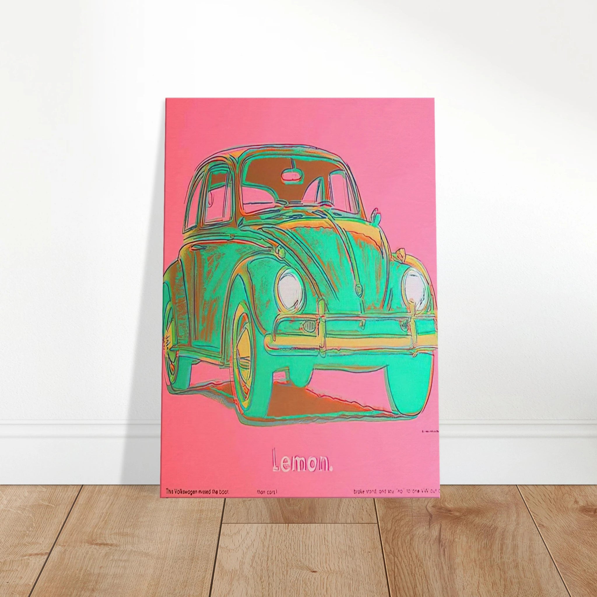 Volkswagen Canvas | Andy Warhol Canvas | Andy Warhol Prints