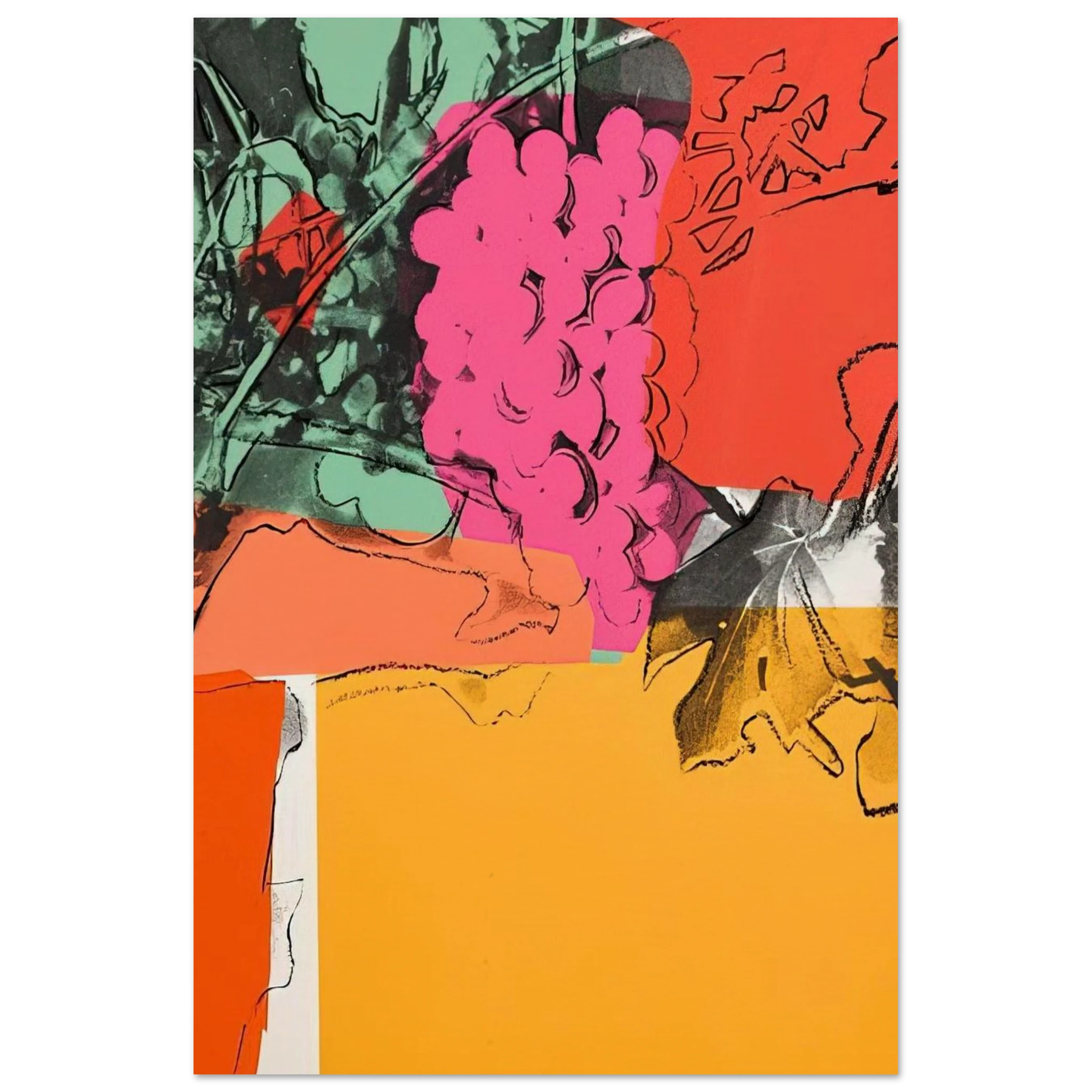 Grapes #1 Poster | Andy Warhol Poster | Andy Warhol Prints
