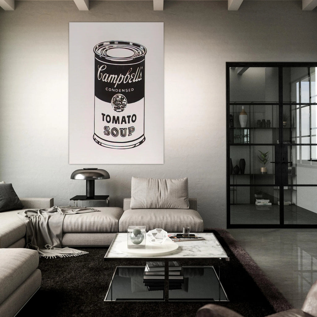 Campbell's Soup Can  Tomato -Retrospective Series Poster | Andy Warhol Poster | Andy Warhol Prints