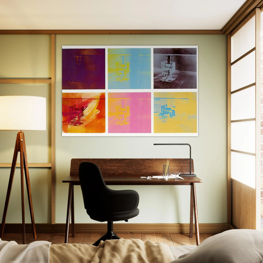 Electric Chair Poster | Andy Warhol Poster | Andy Warhol Prints