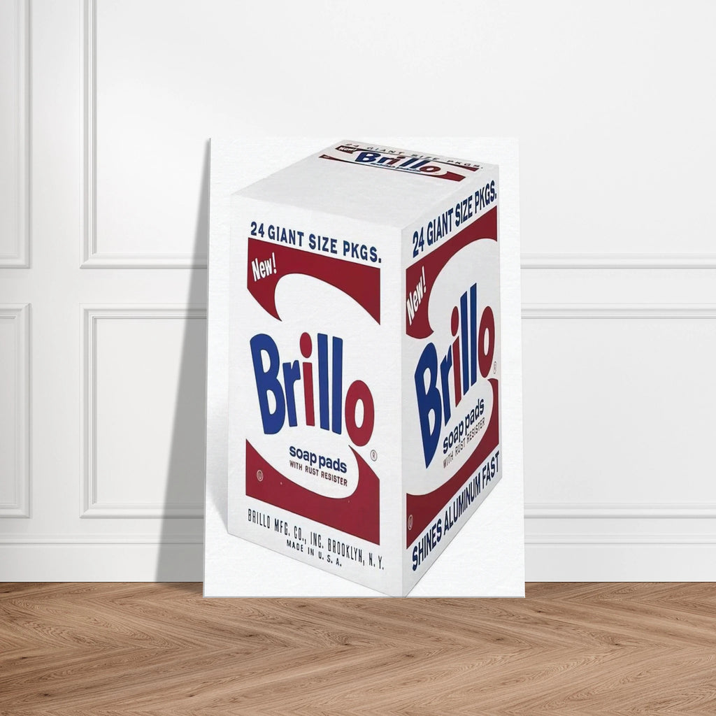 Brillo Soap Pads Canvas | Andy Warhol Canvas | Andy Warhol Prints