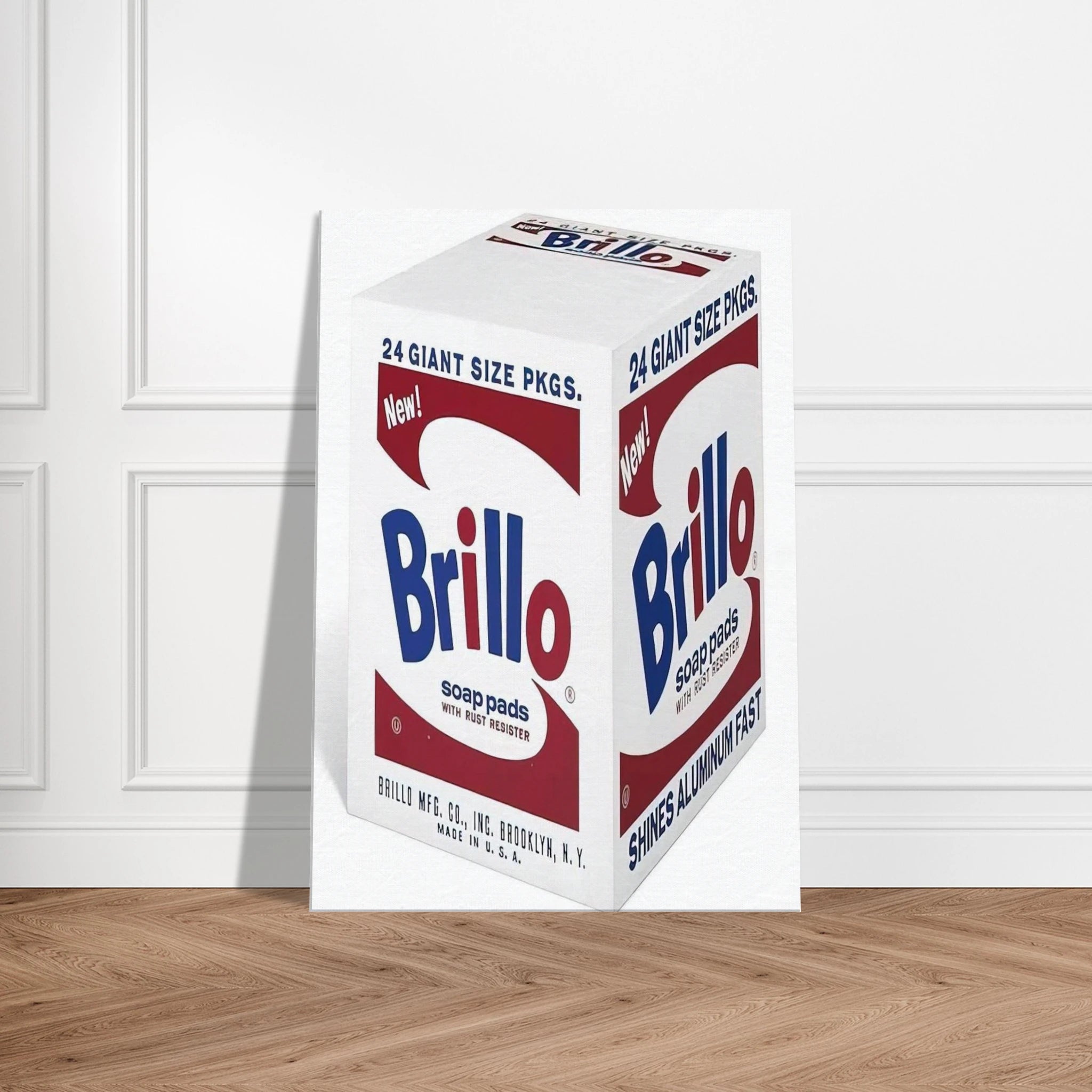 Brillo Soap Pads Canvas | Andy Warhol Canvas | Andy Warhol Prints