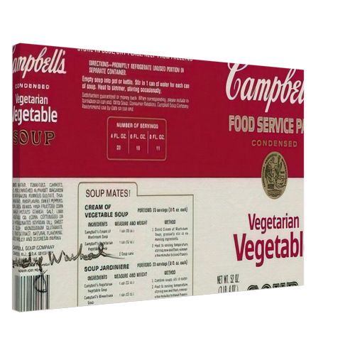Campbell Soup Company Canvas | Andy Warhol Canvas | Andy Warhol Prints
