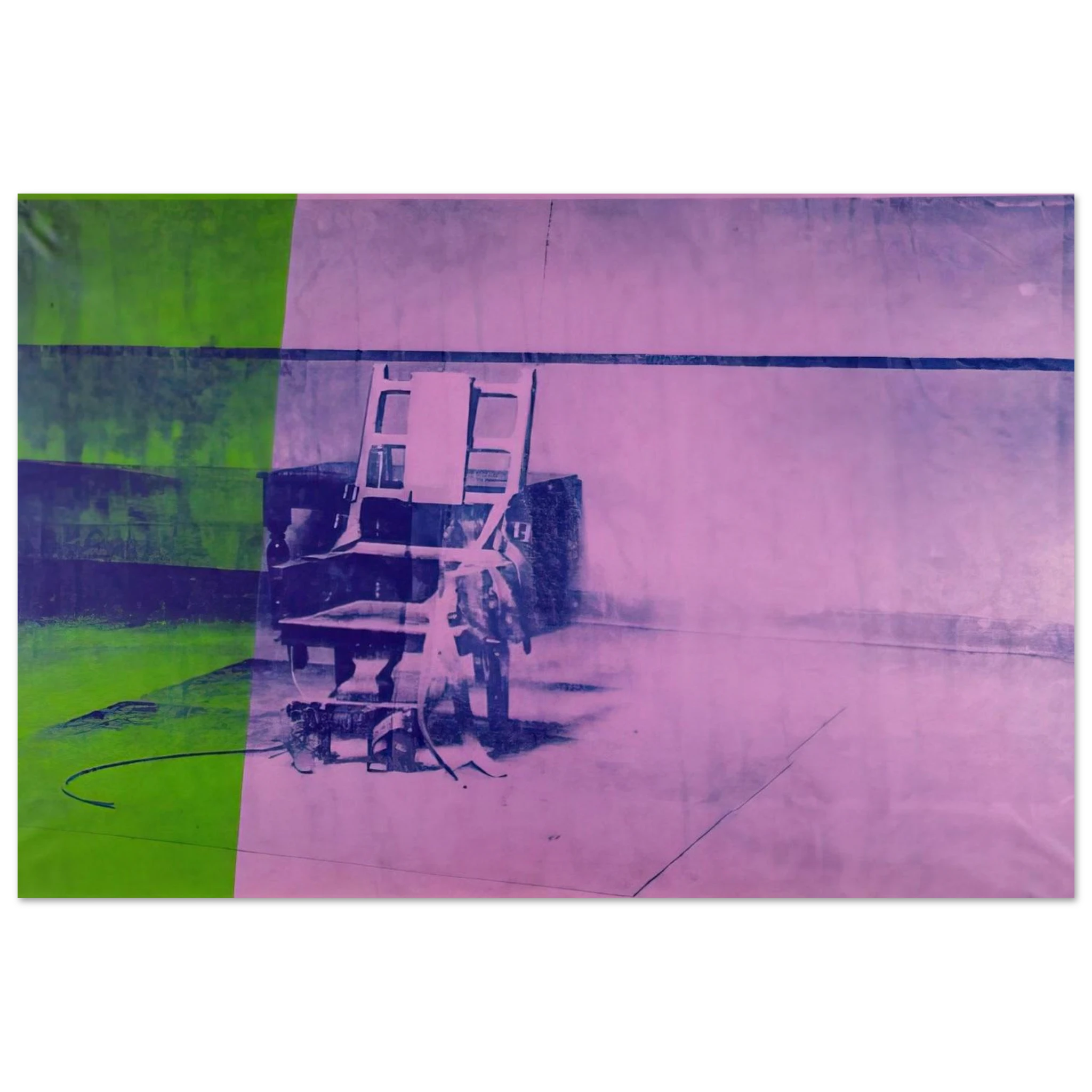 Big electric chair Poster | Andy Warhol Poster | Andy Warhol Prints
