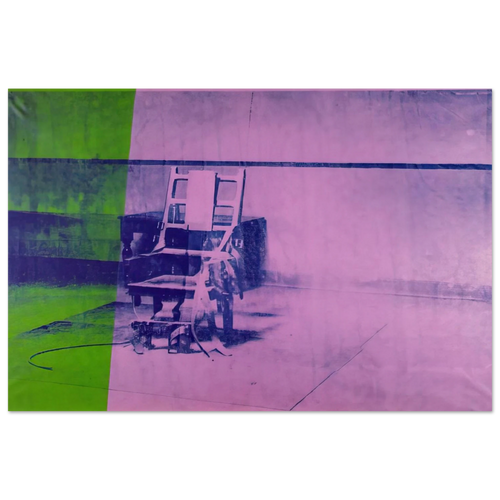 Big electric chair Poster | Andy Warhol Poster | Andy Warhol Prints