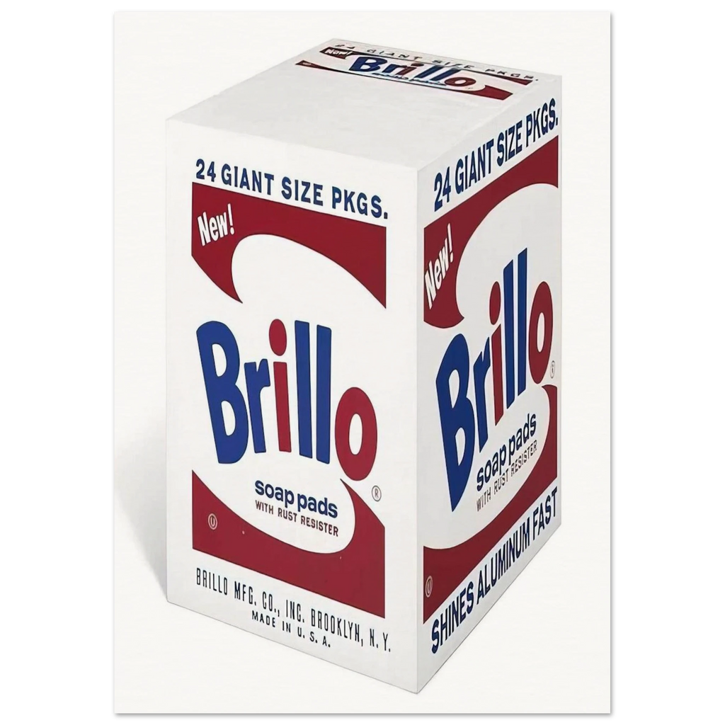 Brillo Soap Pads Poster | Andy Warhol Poster | Andy Warhol Prints