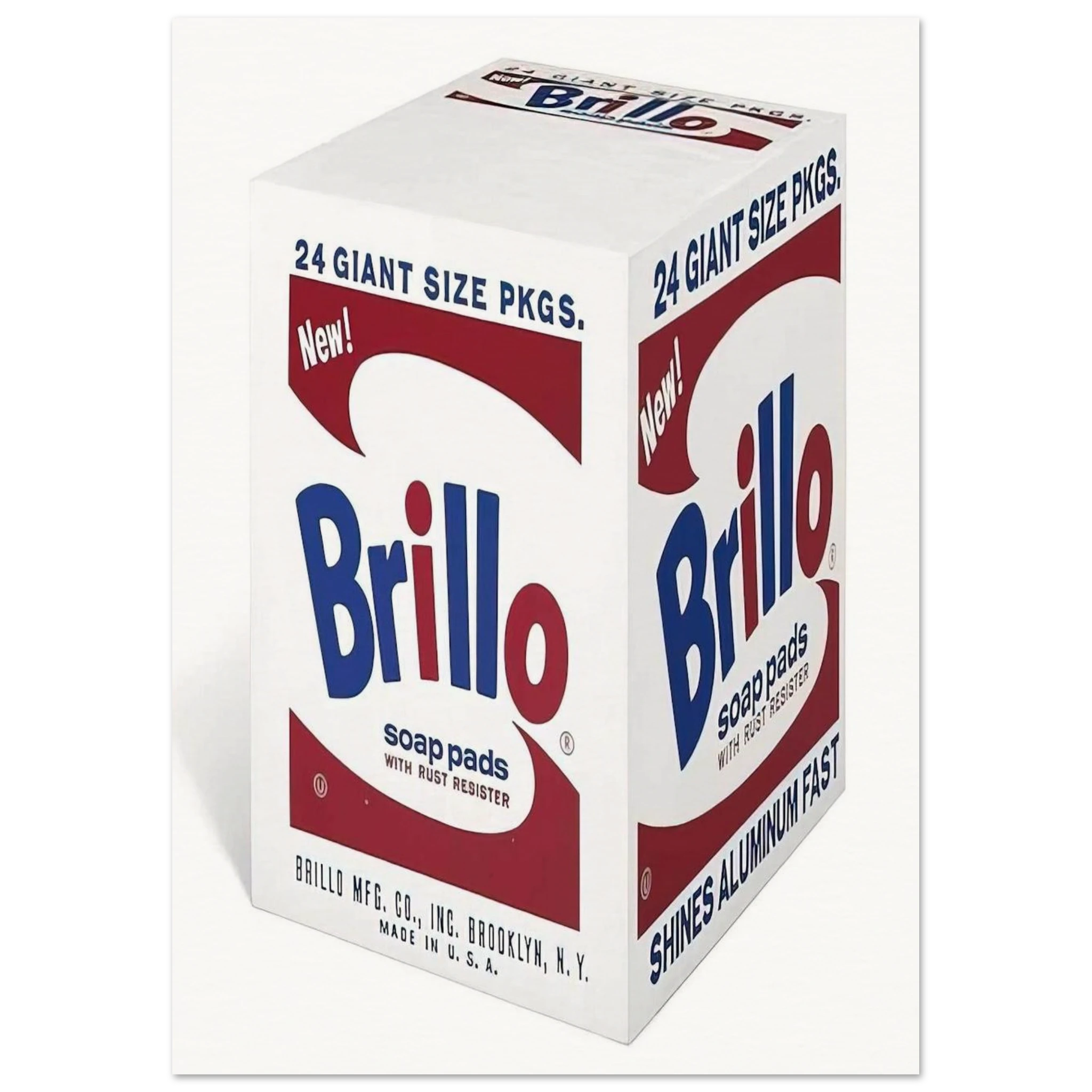 Brillo Soap Pads Poster | Andy Warhol Poster | Andy Warhol Prints