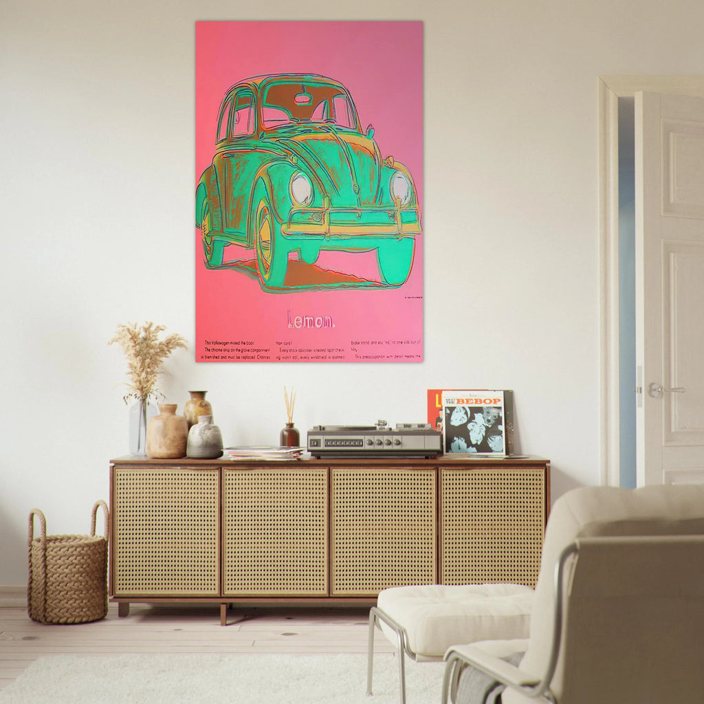 Volkswagen Poster | Andy Warhol Poster | Andy Warhol Prints