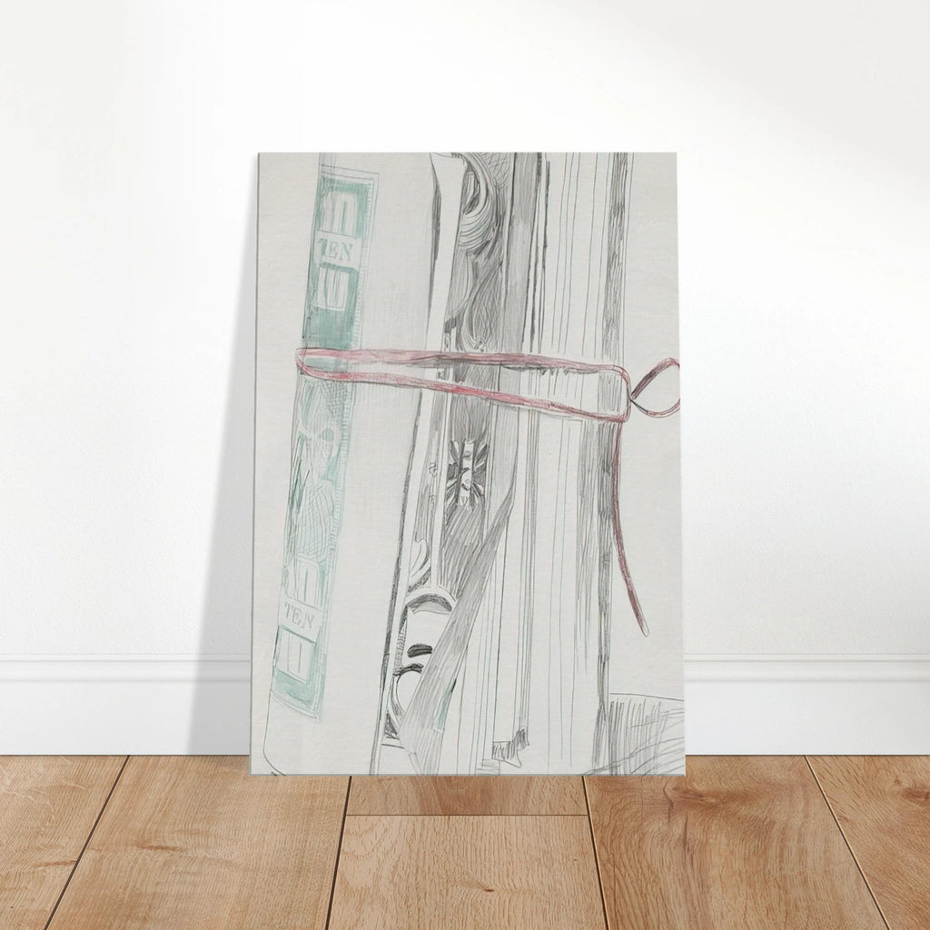 Roll of Bills Canvas | Andy Warhol Canvas | Andy Warhol Prints