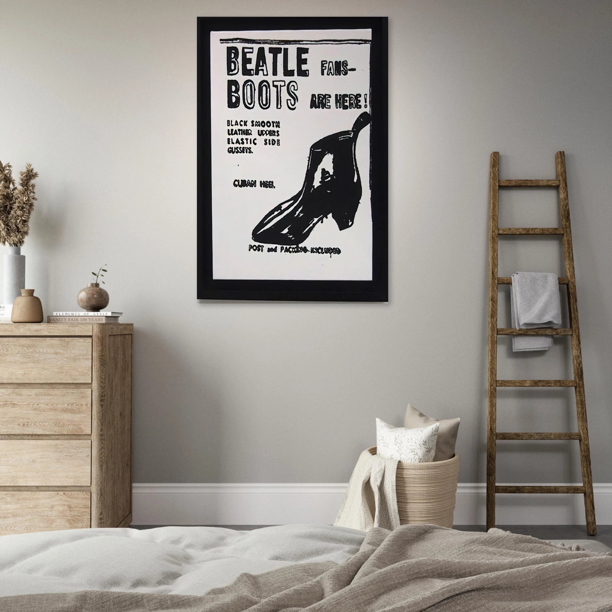 Beatle Boots Poster | Andy Warhol Poster | Andy Warhol Prints