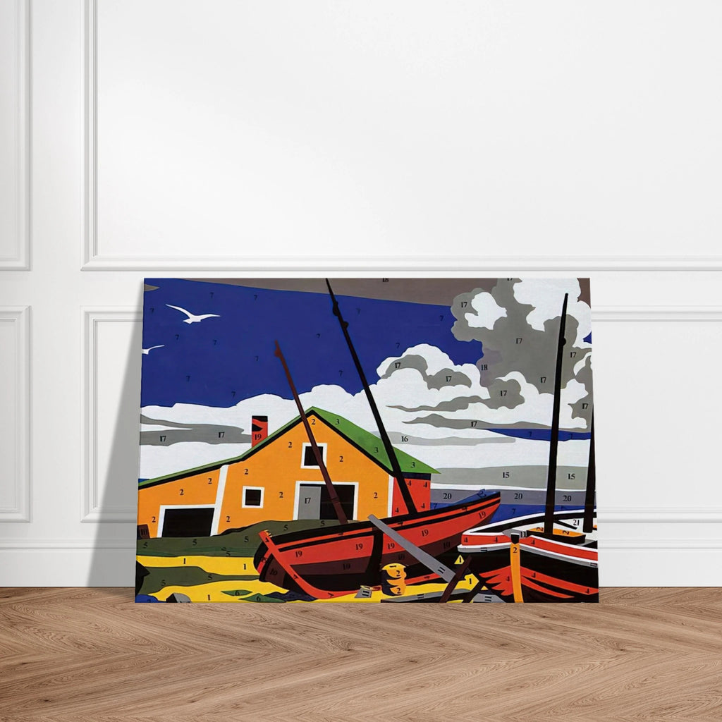 Do It Yourself  Seascape  Canvas | Andy Warhol Canvas | Andy Warhol Prints