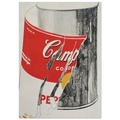 Big Torn Campbell's Soup Can  Pepper Pot  Poster | Andy Warhol Poster | Andy Warhol Prints